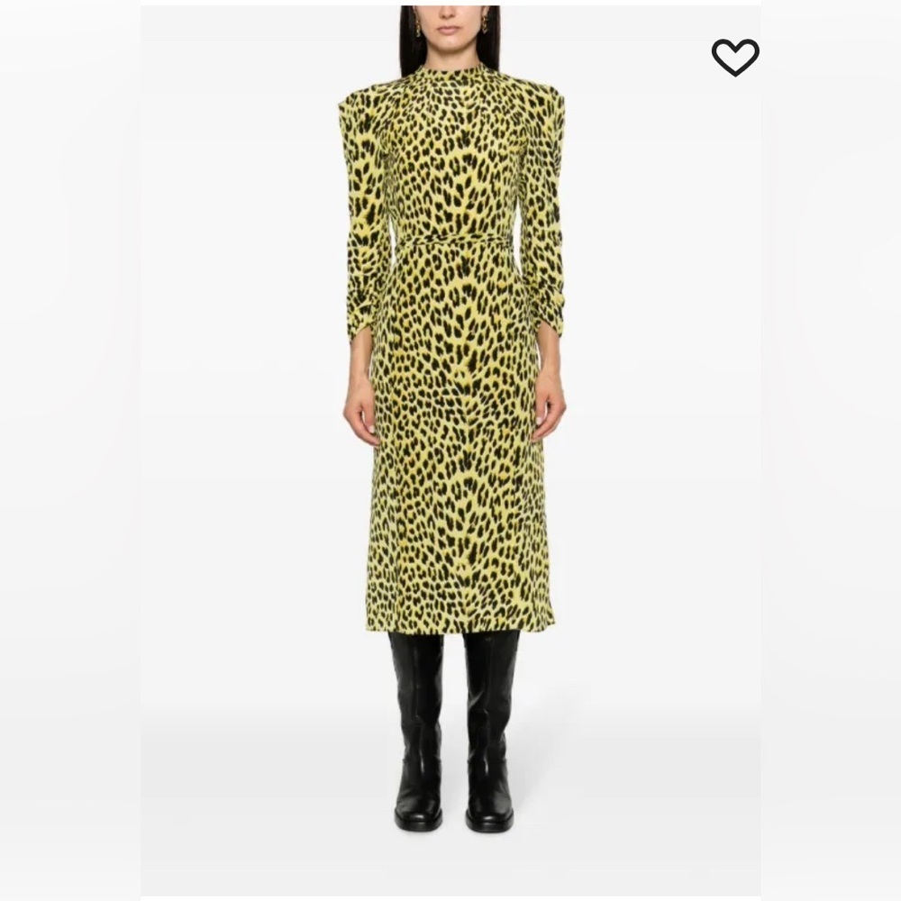 Zadig & Voltaire Racyl Leopard Silk Dress